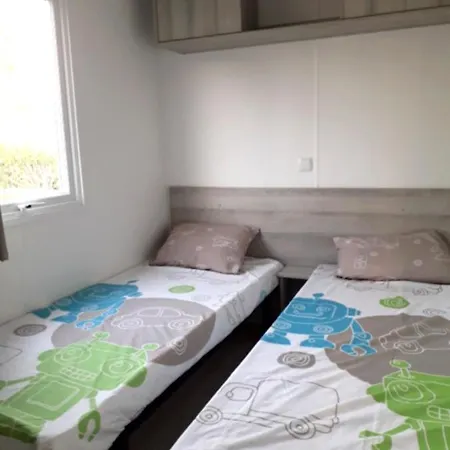 Camping Mobilhome Moderne 3 Ch Avec Lave Linge Es01 4*